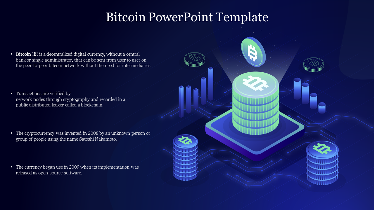 Free - Free Bitcoin PowerPoint Template and Google Slides